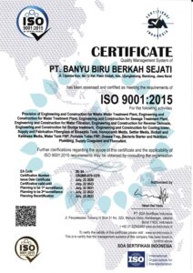 Kontraktor Ipal ISO 9001